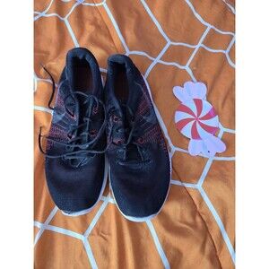 Nike Flex Fury 2 819135-008 Black Red Men's Athletic Running Sneaker 7y